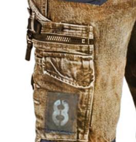 Pantalon <span class=keywords><strong>cargo</strong></span> personnalisé multi-poches pour hommes en vente en gros Jean en coton à grandes poches pour hommes vêtements de chasse nouveaux styles - Product Image 4