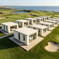 Maison préfabriquée modulaire multifonctionnelle, assemblage rapide, villa mobile insonorisée, personnalisable pour toutes les applications