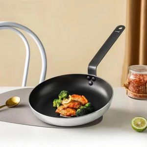 Wok Multifunzionale Sunmax in Alluminio e Acciaio Inox Antiaderente per Uso Domestico, Cucina, Hotel e Ristorante (Spessore 3-5MM) Varie Dimensioni - Product Image 5