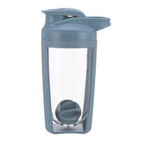 Bouteille shaker pour protéines de 550 ml avec boucle de transport intégrée