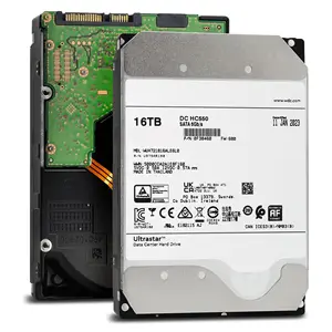 अल्ट्रास्टार DC HC550 WUH721816ALE6L0 0F38460 16TB 7.2K RPM SATA 6Gb/s 512e ISE 3.5in हार्ड ड्राइव HDD