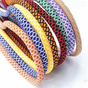 Cordones redondos de poliéster de 5mm para zapatillas de deporte informales estampados para zapatillas de deporte <span class=keywords><strong>Yeezy</strong></span> cuerdas para correr y zapatillas de deporte cuerda de cordones - Product Image 1