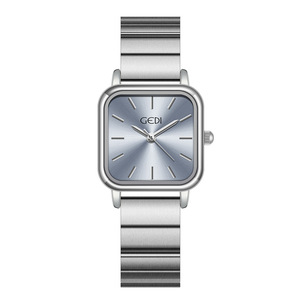 Montre carrée pour femme au design original, quartz étanche, simple et élégante. - Product Image 3