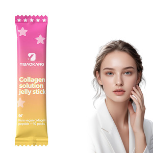 Solución <span class=keywords><strong>de</strong></span> colágeno OEM Jelly Stick Péptido <span class=keywords><strong>de</strong></span> colágeno vegano puro 10 paquetes <span class=keywords><strong>Cabello</strong></span> Piel Uñas Belleza y salud Jelly - Product Image 1