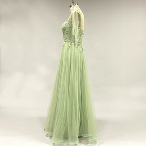 Salie Feest Vrouwen Elegantie 2022 Avondjurken Groene Dikke Vrouwen <span class=keywords><strong>Grote</strong></span> <span class=keywords><strong>Kont</strong></span> In Avondjurk Foto 'S - Product Image 2