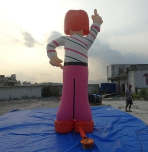 Khổng lồ Tổ Chức Sự Kiện Đảng Quảng Cáo Đáng Yêu Con Người <span class=keywords><strong>Inflatable</strong></span> Tùy Chỉnh đảng Abraham Mô Hình Bơm Hơi - Product Image 3