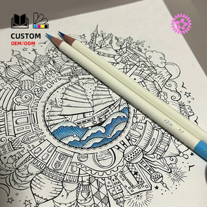 Custom Printing Service Paperback Books Mandalas Coloring Books for <strong>Adults</strong> <strong>Colouring</strong> - Product Image 3