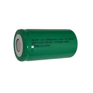 Bateria de Hidreto Metálico de Níquel Tamanho C <span class=keywords><strong>NiMH</strong></span> 4500mAh <span class=keywords><strong>1.2V</strong></span> Célula de Bateria Ni-MH <span class=keywords><strong>C4500</strong></span> 4500mAh Bateria de Topo Plano 25*50 mm - Product Image 4