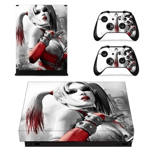 Full Set Faceplates Vinyl Skin Sticker Film for <strong>Xbox</strong> <strong>One</strong> <strong>X</strong> <strong>Console</strong> and Two Controller Stickers Removable Decals Protector - Product Image 2