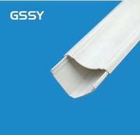 Gaine de protection de câble en PVC blanc UPVC résistante à la chaleur et ignifuge