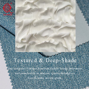 Tessuto Oscurante a Texture Irregolare |   100% Poliestere Molto Pesante 470gsm |   Ombreggiatura Morbida, Umore Calmo, Profondità Visiva - Product Image 3