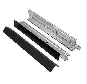 Panneau de fibres minérales noires <span class=keywords><strong>600x600</strong></span> Carreaux de <span class=keywords><strong>plafond</strong></span> suspendu Conception de <span class=keywords><strong>faux</strong></span> <span class=keywords><strong>plafond</strong></span> <span class=keywords><strong>acoustique</strong></span> noir - Product Image 6