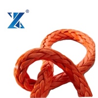 Cuerda de fibra sintética UHMWPE/HMWPE Cuerda marina para embalaje Durable y de alta resistencia