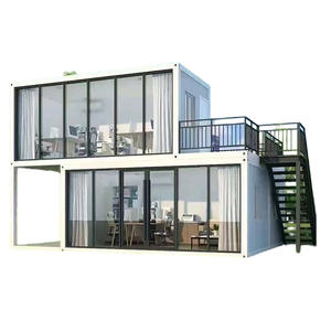 Geçici prefabrik işçi yurt basit şantiye konut fabrika toptan konteyner ofis yaşam alanları - Product Image 1