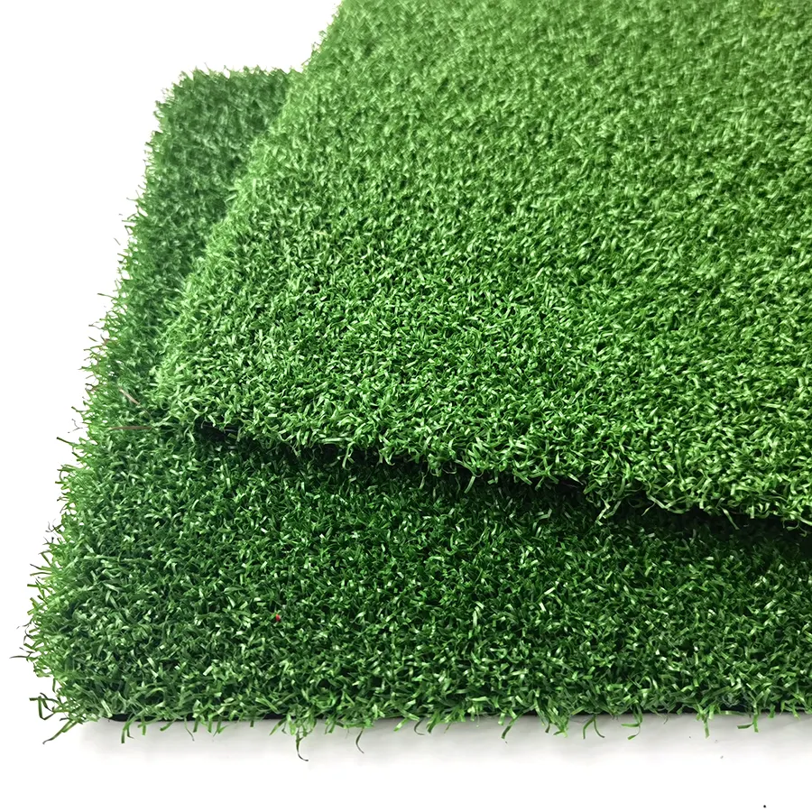 Mini grama artificial para golfe, gramado sintético de grama artificial para paisagem de golf rang