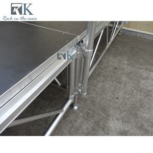 Plate-forme de scène en aluminium pour événements à hauteur réglable - Product Image 4