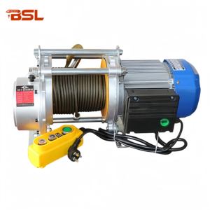 1000kg 750kg Indoor Outdoor 220v 30m cd-k Electric <span class=keywords><strong>Hoist</strong></span> Winch dengan troli listrik - Product Image 5