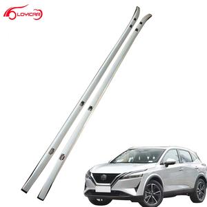 2Pcs Rails <span class=keywords><strong>de</strong></span> <span class=keywords><strong>toit</strong></span> en alliage d'aluminium Barre latérale pour <span class=keywords><strong>Nissan</strong></span> <span class=keywords><strong>Qashqai</strong></span> 2023 2024 - Product Image 1