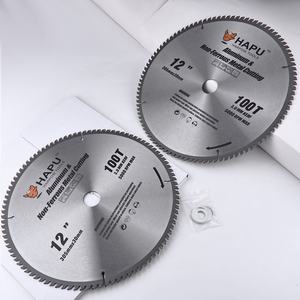 Hoja de sierra de <span class=keywords><strong>inglete</strong></span> de 12 pulgadas Hoja de sierra circular Hoja de sierra TCT de corte de aluminio para aluminio 305mm 100T (una pieza) - Product Image 6