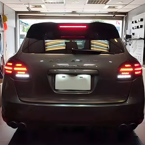 Для Porsche для Кайенского 2011-2014 высокая конфигурация светодиодных автомобильных поворотных фар в сборе 100 Вт Горячие автомобильные задние фары, аксессуары для обновления - Product Image 6