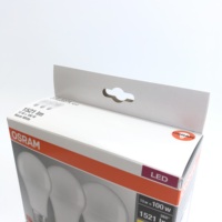 100W lumière chaude Led ampoule boîte emballage 3 pièces/ensemble matériel recyclable chine au détail