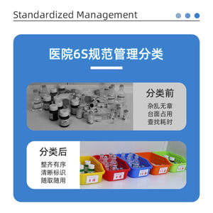 Medical Infusion Box <b>Hospital</b> <b>Cabinets</b> for Medicine Liquid Storage 6S Management Storage Item Compartment Spare Liquid Storage - Product Image 3