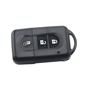 เปลือกกุญแจรีโมทอัจฉริยะอเนกประสงค์ Hiton รุ่นทดแทน ทำจากอลูมิเนียมอัลลอย สีดำ กันน้ำ 2 ปุ่ม รับประกัน 1 ปี สำหรับ QASHQAI JUKE - Product Image 1