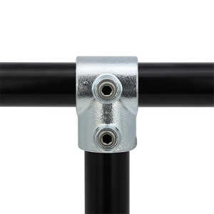 Sắt dễ uốn ống kẹp phụ kiện ống chính kẹp 101 ngắn TEE ổ cắm duy nhất Tee - Product Image 3