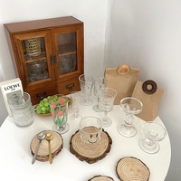 Personnalisé Rustique Pin Verres En Bois