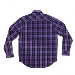 Chemise à carreaux de haute qualité Oemtailor Chemises en flanelle à carreaux bon marché pour hommes - Product Image 4