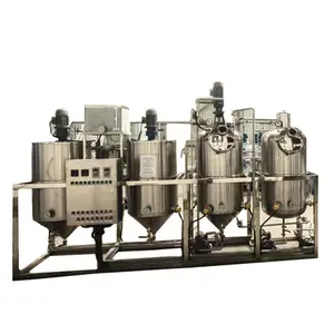 Quality guaranteed vegetables oil press and refining equipment small scale mini cotton seeds oil refinery machine