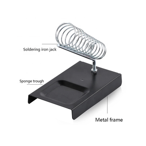 Base de support de fer à <span class=keywords><strong>souder</strong></span> de haute qualité Station de support de ressort de soudure support métallique de fer à <span class=keywords><strong>souder</strong></span> amovible - Product Image 4