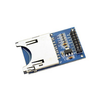 Modul Kartu Mikro Harga Pabrik Asli Baru Modul Penyimpanan SD Pembaca/Penulis Kartu TF Antarmuka SPI dengan Chip Konversi Level