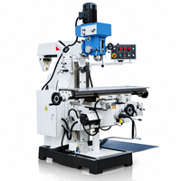 Machine de fraisage verticale CNC de haute précision et robuste pour la découpe de métaux, le perçage, le traitement des moules et l'atelier industriel