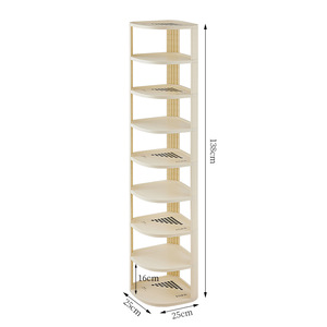 Circular Multi-tiered Storage Rack For Kitchen And Living Room Freestanding Durable Design - Product Image 4