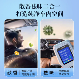 Car Fragrance Automatic Air Freshener 100ML USB Powered Plug In Rechargeable Long Lasting Aromatic Diffuser For Car Seating - Product Image 5