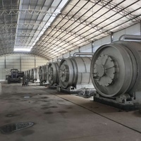 Recyclage de type rotatif respectueux de l'environnement, conversion des déchets de vieux pneus en plastique en machines de catalyse de mazout