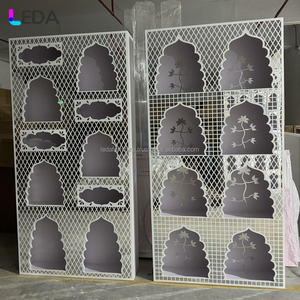 Lida อุปกรณ์ตกแต่งงานแต่งงานดอกไม้ประดิษฐ์ฉากหลังแต่งงานสำหรับงานแต่งงานและงานเลี้ยง - Product Image 3