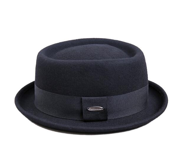 Le Maestro | Chapeau Fedora en fourrure de castor couleur chameau poussiéreux – Agnoulita Hats