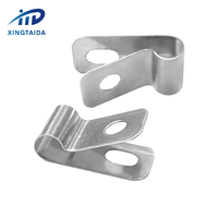 Clips de câble de type R en acier inoxydable 304, pince à sertir en métal 4R pour la fixation des câbles de données, organisateur de fils
