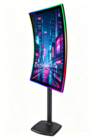 Écran incurvé Yingtouch Marquee 49 pouces, écran incurvé pour esports, taux de rafraîchissement élevé, faible latence, 500 cd/m², large gamme de couleurs, bord étroit