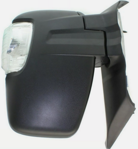 New 2014-2025 for Transit Left Side <b>Mirror</b> Short Arm Large <b>Glass</b> Power Heated Turn Signal Convex Black XMAXVISION - Product Image 3