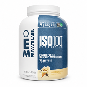 Complément alimentaire pour adultes OEM, protéine de lactosérum ISO 100%, poudre de protéine de lactosérum hydrolysée 25g avec créatine - Product Image 1