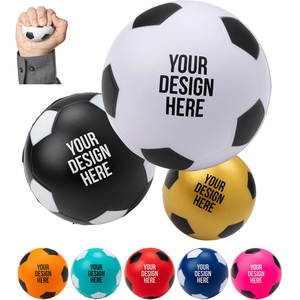Pelotas Antiestrés Deportivas con Logotipo Personalizado, Juguetes Promocionales con Forma de Fútbol/Soccer/Baloncesto/Rugby/Tenis/Golf/Béisbol - Product Image 3
