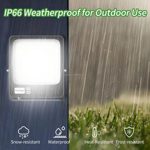 Outdoor Led Schijnwerper Tuin Magazijn Parkeerplaats 50W 100W 150W 200W Ip66 Schijnwerpers Voor Achtertuin Balcon Corridor Verlichting - Product Image 4