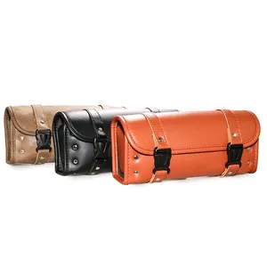 Sac de Réservoir de Carburant Rétro en <span class=keywords><strong>Cuir</strong></span> PU <span class=keywords><strong>pour</strong></span> Accessoires de <span class=keywords><strong>Moto</strong></span>, <span class=keywords><strong>Sacoche</strong></span> de Selle <span class=keywords><strong>pour</strong></span> <span class=keywords><strong>Moto</strong></span> - Product Image 1