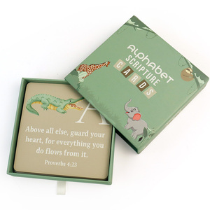 การพิมพ์แบบกำหนดเองพร้อมกล่องสำห<span class=keywords><strong>รับ</strong></span>การ์ดเรียนรู้ตัวอักษรจากผู้ผลิต ขายส่งการ์ดเรียนรู้แบบกำหนดเอง - Product Image 2