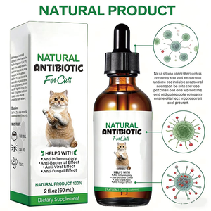 OEM/ODM Gotas Antibióticas Naturales de 60 ml para Gatos, Suplementos Antibacterianos, Antiinflamatorios y Antivirales para Gatos - Product Image 6