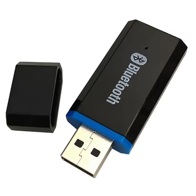 BT Transmitter 5.0 + EDR Audio Adapter for TV PC Headphones 3.5MM Jack AUX USB Stereo Music Wireless Adapter Plug & Play