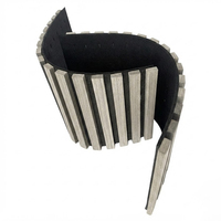 Panneau acoustique flexible en lattes de bois, panneau acoustique incurvé pour mur, insonorisation, panneaux acoustiques décoratifs pour la décoration des colonnes et des murs